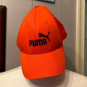 Orange Puma Hat